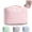 Pink, variant on Cosmetic bag, double layer waterproof make-up bag, portable make-up bag, toiletry bag make-up bag set, travel bag make-up, make-up bag organizer for women and girls(Gray)