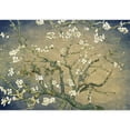 thumbnail image 2 of wall26 - Olive Green with Blue Vignette Almond Blossom by Vincent Van Gogh - Wall Mural, Removable Sticker, Home Decor - 100x144 inches, 2 of 6