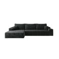 thumbnail image 5 of 3SEAT-LEFT-BLACK-SOFA, 5 of 6