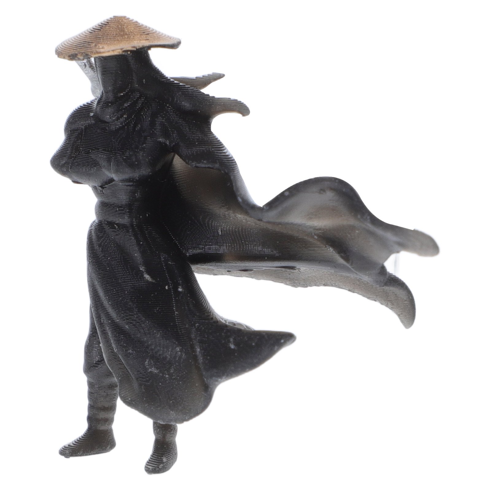 STRANDCHIC Mini Resin Figurine 1 Pack Black Decorative Collectible Sculpture for Home Decor and Landscape Enhancements