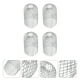 thumbnail image 5 of WORGEOUS Filtro de aluminio para artículos diversos, filtro antihojas, colador de aluminio para canalones, 5 of 7