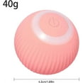 thumbnail image 2 of Pink - 1 Piece - Interactive Cat Ball - Automatic Interactive - 360 USB - Stimulates the Hunting Instinct, 2 of 5