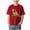 E635-Red, variant on NOLDARES Christmas Shirt Toddler Boy Girl Merry Christmas Tshirt Xmas Graphic Tees Holiday Short Sleeve Tops,Size 1-2 Y