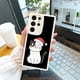 thumbnail image 3 of ¡Destaca entre la multitud con esta llamativa funda plateada mate con diseño de dibujos animados para iPhone!, 3 of 4