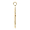 thumbnail image 2 of 14k Yellow Gold Multi-Color Enameled Cross Pendant, 2 of 2