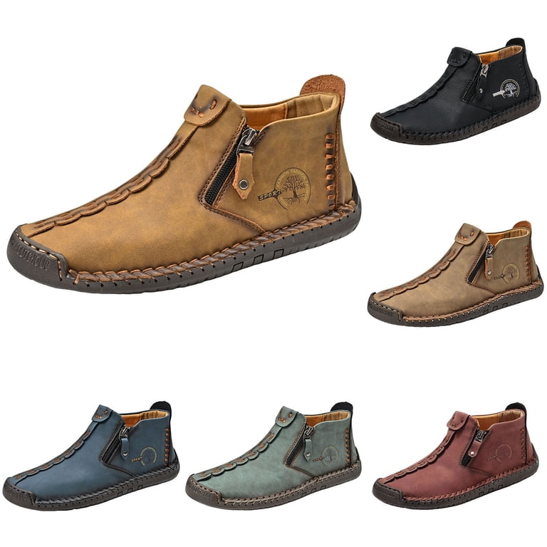 Vintage Leather Men\'s Chukka/Moccasins Minnetonka moccasins chukka boots - Gem main image 4