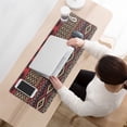 thumbnail image 3 of Long Mouse Pads for Desk,Colorful Geometric Striped Pattern Desk Mats on Top Of Desks, Desk Mouse Pad Extra Large with 3mm Non-Slip Base and Stitched Edge for Gaming,Office,Work,Home 31.5"x11.8", 3 of 6