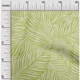 thumbnail image 2 of oneOone Tissu Polyester Lycra Vert2 Feuilles Matériel de Robe Tissu Imprimé Tissu au Mètre 56 Pouces de Large, 2 of 5