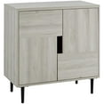 thumbnail image 1 of Addison 30" Modern Accent Cabinet in Natural Birch/Magenta Interior, 1 of 5