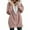Pink, variant on Cardigan Sweaters for Women, Women's Casual Jacket Solid Hoodies Zipper Hooded Sweatshirts Long Sleeve Blouse Hoodied Tops Gifts