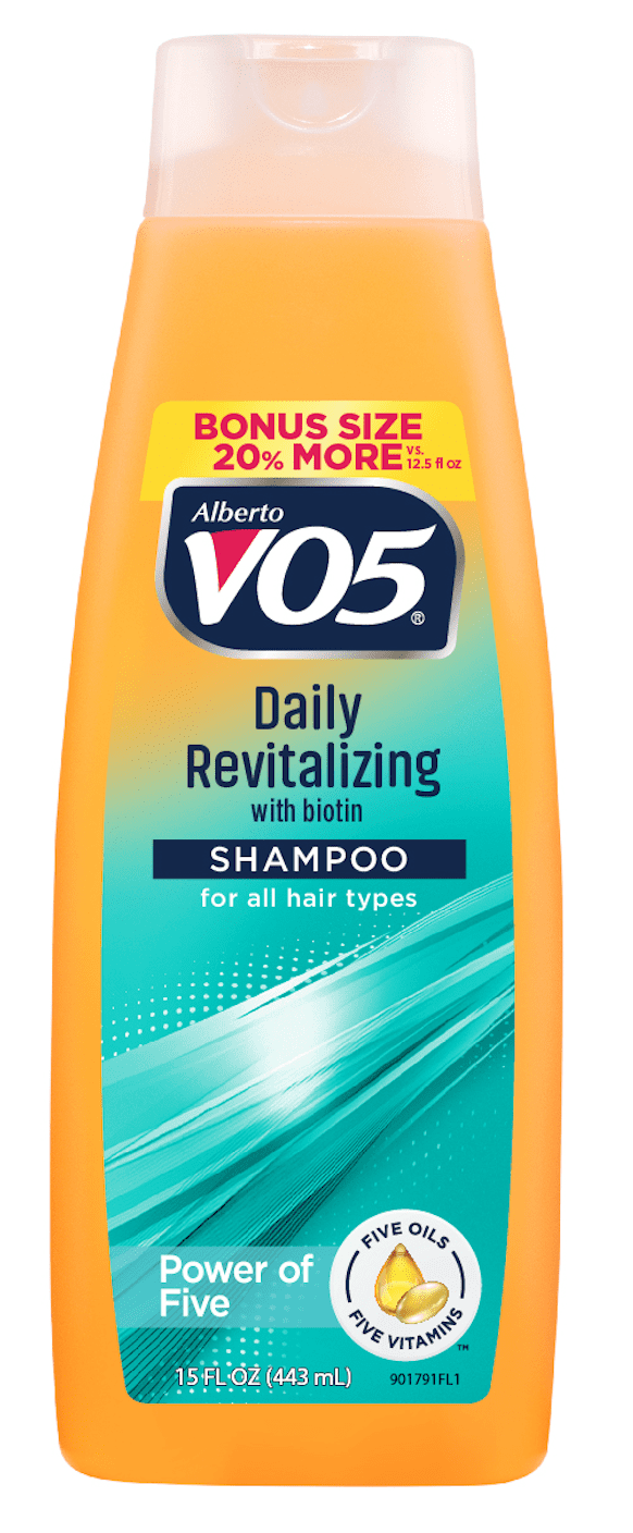 Alberto VO5 NOW Daily Revitalizing Shampoo, 15 Fl Oz. Bottle