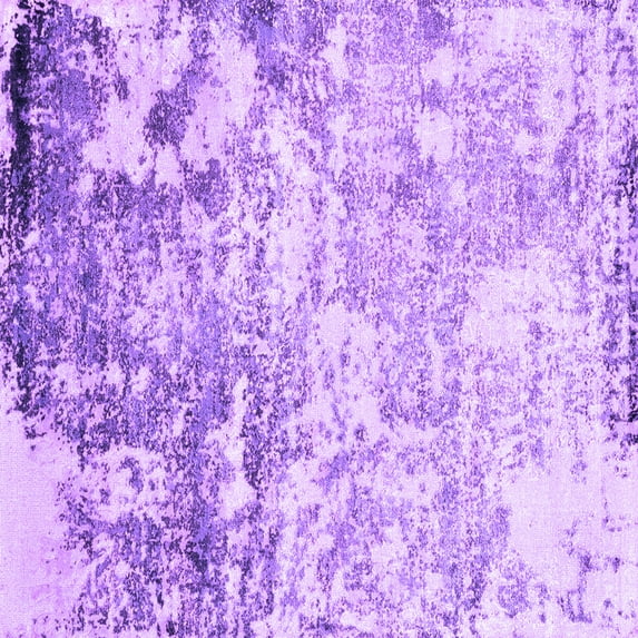 Ahgly Company Indoor Square Oriental Purple Industrial Area Rugs, 4' Square