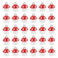thumbnail image 1 of Unique Bargains Pendentifs en Résine Gouttes, Lot de 30 Mini Pendentifs en Forme de Champignon pour Fabrication de Bijoux DIY, Rouge, 1 of 6
