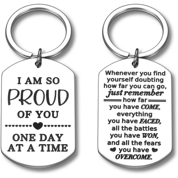 Dorm Room Essentials, Proud of You Gifts, Back to School Supplies Son Daughter, Inspirational Keychains for Teen Off to College Gifts Keychain Accessories Birthday