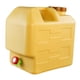 thumbnail image 2 of Cubo de contenedor de agua Cubo de agua con portabra de agua portátil jarra de memoria de agua para caminar mochila para acampar BBQ, 2 of 9