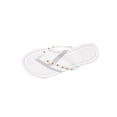 thumbnail image 2 of Gspmoly Womens Slides Sandals, Women'S Casual Spring Beach Flip Flops with Studded Straps & Ruffled Detail - Comfortable Open-Toe Sandals In Multiple Colors, Sizes 36-45, 1 Pair Shower Slides, 2 of 8