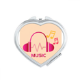 thumbnail image 1 of Innervation Musical Headset Mirror Travel Magnification Portable Handheld Pocket Makeup, 1 of 3