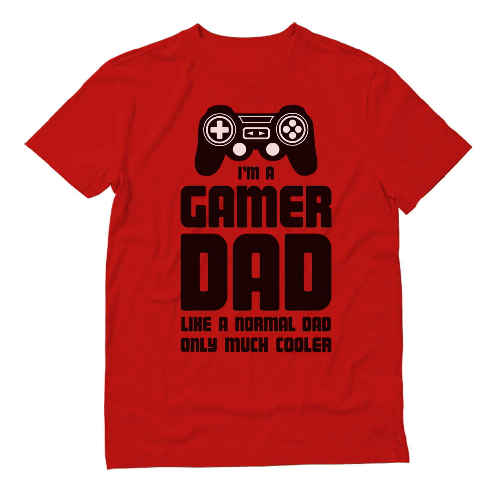 Gamer Dad Shirt Gift for Father Cool Dad's Gaming T-Shirt