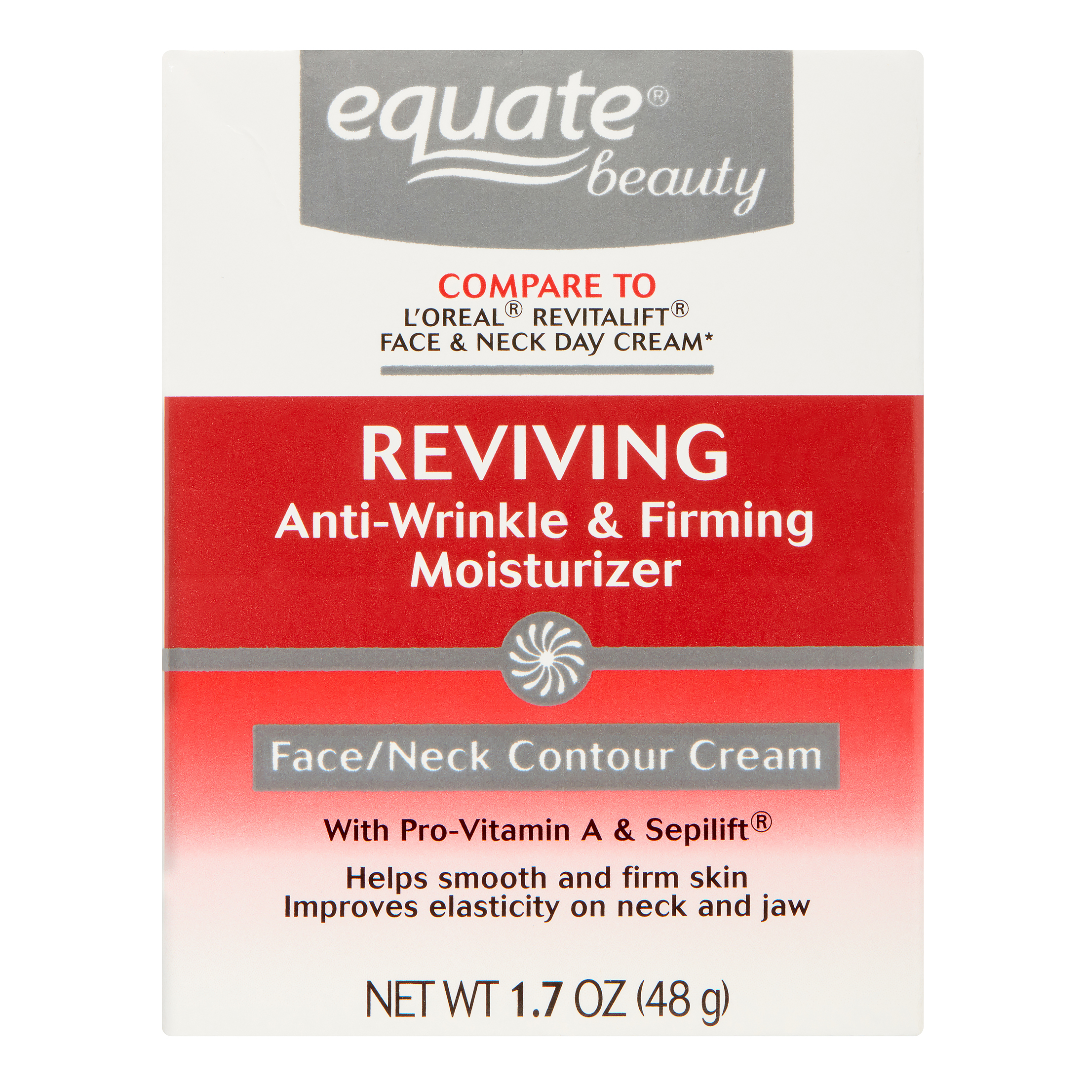 Equate Advanced Firming & Anti-Wrinkle Cream Face and Neck Moisturizer, 1.7oz - image 4 of 9
