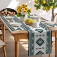 thumbnail image 6 of Placemats Set of 4, Green Bohemian Place Mats Southwest Tribal Aztec Boho Tablemats Washable Placemat Table Decoration for Kitchen Table Dinner Party Home Decor Indoor Outdoor 13x19 Inch, 6 of 9
