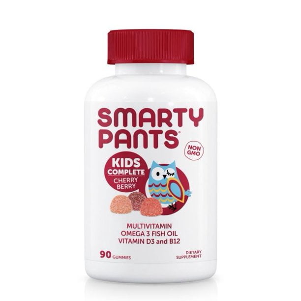 Photo 1 of *EXP: 12/28/2022* Smartypants kids complete multivitamin gummies, cherry berry, 90 ct