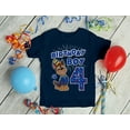 thumbnail image 3 of Tstars Nickelodeon Paw Patrol Chase 4th Birthday Boys T-Shirt - 4T, Red, 3 of 6