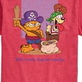 thumbnail image 3 of Garfield - Halloween Will Trade Dog For Candy - Men's Short Sleeve Graphic T-Shirt, 3 of 5