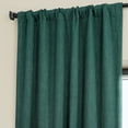 thumbnail image 6 of HPD Half Price Drapes Slate Teal Faux Linen Room Darkening Curtains for Bedroom & Living Room Curtains (1 Panel), Door & Window Curtains 120 inches long, Rod Pocket Curtains & drapes, 50W X 120L, 6 of 13