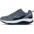 thumbnail image 3 of GOOBON Men's Shoes Walking Arch Support Orthotic Sneakers Plantar Fasciitis Wide Tennis Shoes for Heel and Foot Pain Relief, 3 of 7