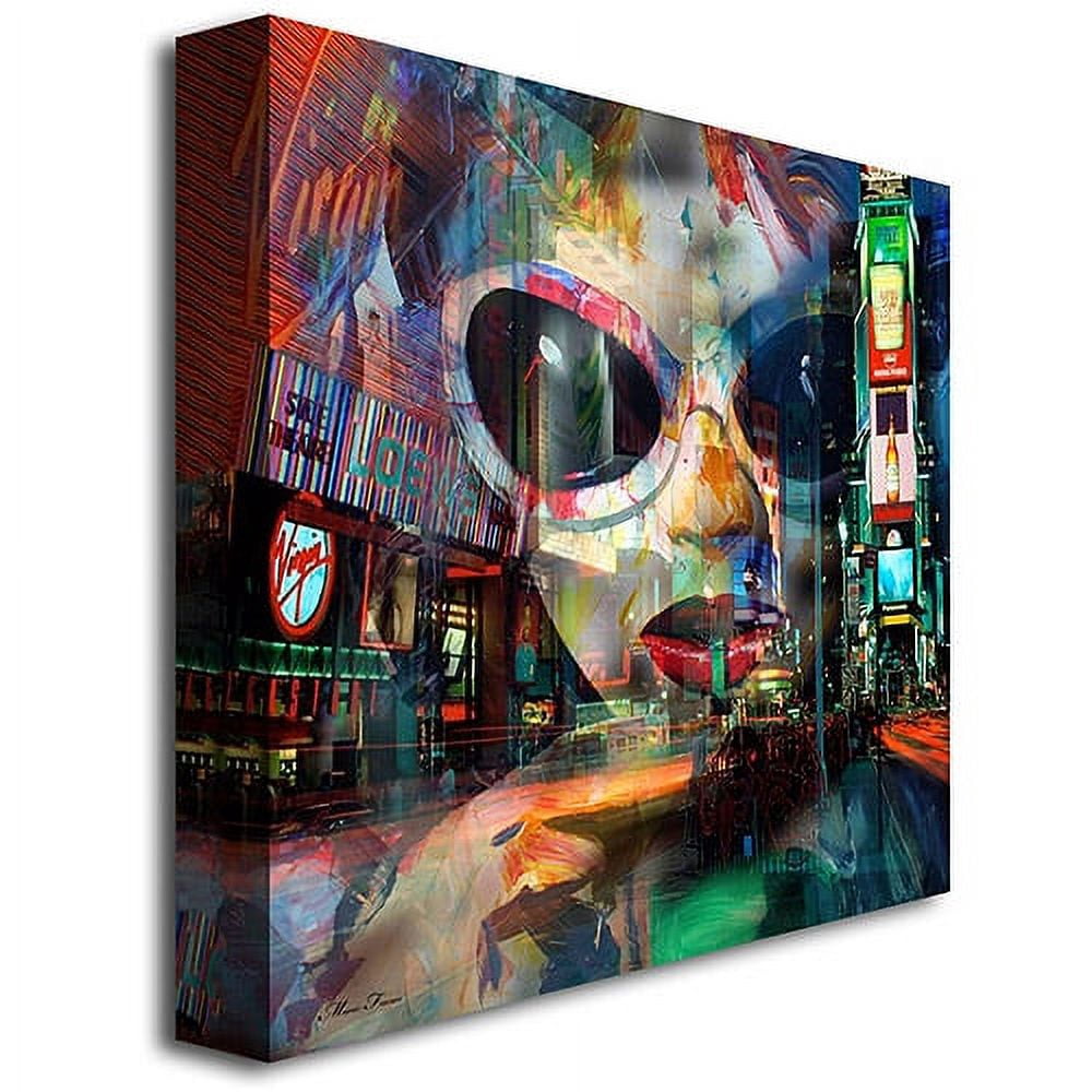 Trademark Fine Art "On Broadway" Canvas Art