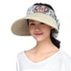 thumbnail image 5 of Qarigey Sombrero para el sol para mujer, colorido, a prueba de viento, transpirable, plegable, para verano, senderismo, viajes, playa, piscina, Caqui 2Conjunto, 5 of 6