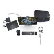 Dell Dual USB-C Thunderbolt Dock TB18DC - Docking station - USB-C / Thunderbolt 3 - VGA, HDMI, DP, Mini DP, Thunderbolt - GigE - 210 Watt - for Precision 7530, 7730