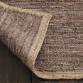 thumbnail image 5 of Hand-Woven Kerani Leather, Cotton, and Jute Indoor Area Rug by Blue Nile Nills - 2' x 3', Desert Taupe, 5 of 9