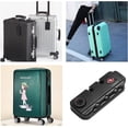 thumbnail image 3 of Luggage Locks Travel Locks for Luggage Lock TSA007 Zipper Bags Fixed Lock 3 Digit Luggage Lock, 3 of 4