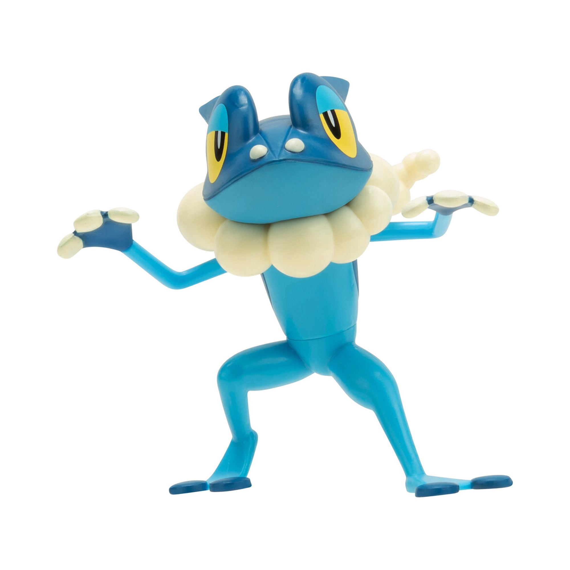 Pokemon Frogadier Battle Figure - 3 inch Articulated Battle Ready Figure with Authentic Details