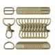 thumbnail image 2 of 50 Uds llavero ganchos giratorios ganchos giratorios llavero con llavero deslizante gancho giratorio a granel Hardware para bolsa de fabricación de, 2 of 8