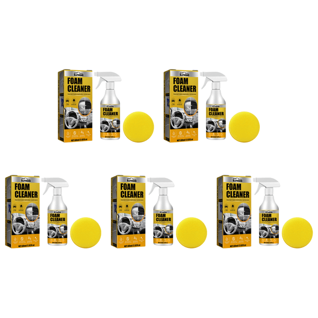 60ml Interior Del Coche Limpiador Agente Limpieza Mantenimiento Lavado