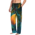 thumbnail image 6 of Pofeuu Mango In The Rain Print Men's Pajama Pants, Soft Lounge Pajama Pants with big pockets for Men Plaid Pj Bottoms-Large, 6 of 6