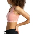 thumbnail image 3 of Reebok Womens Medium Impact Sports Bras with Removable Cups, 3 of 4