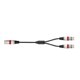 thumbnail image 3 of 1.5ft/0.5m Xlr A Dual Femenino Y Divisor Cable Micrófono () Rojo, 3 of 7