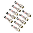 thumbnail image 2 of 10 luces indicadoras de CA de 220 V, lámpara de señal con orificio de montaje de 8 mm, luz de señal de funcionamiento amarilla., 2 of 14