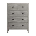 thumbnail image 3 of Alaterre Furniture Windsor 5-Drawer Chest of Drawers, Driftwood Gray, 3 of 3