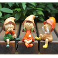 thumbnail image 1 of Figuras de resina para decoración del hogar,no digas,no escuches,no mires,muñeca,3 uds., 1 of 5