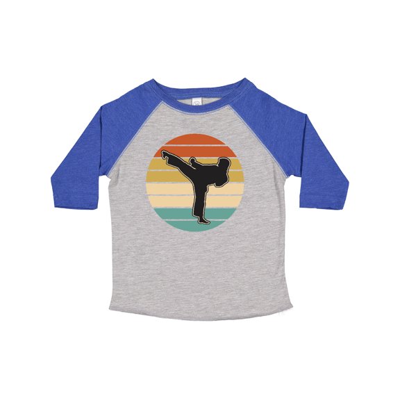 Inktastic Karate Martial Arts Silhouette Boys or Girls Toddler T-Shirt