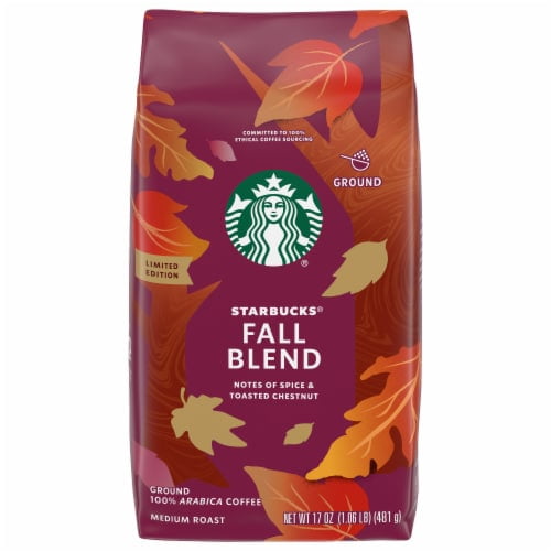 Starbucks Fall Blend Medium Roast Ground Coffee