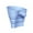 Blue, variant on Flour Funnel for Kitchen Aid Mixer - Easy Pour No-Mess Attachment, Anti-Splash Accessory, Dishwasher Safe, Hands-Free Baking Aid for Dry & Wet Ingredients,Fits Tilt-Head 5 Qt (KSM150)