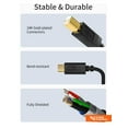 thumbnail image 2 of CableCreation USB C Printer Cable 3.3FT USB C to Printer Cable USB C to B, Scanner Cable Printer Cable to USB C MIDI Cable for Yamaha Casio Digital Piano MIDI Controller DJ Controller, 2 of 7