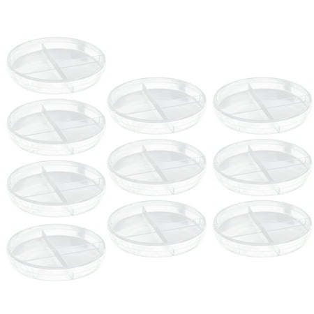 

10pcs Professional Cell-culture Dishes Scientific Teaching Aid (Transparent Color)