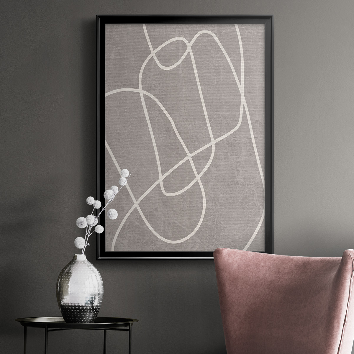 Fissures II Premium Classic Framed Print - Ready to Hang