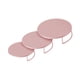 thumbnail image 5 of 3 soportes para tartas y cupcakes (20 cm, 25 cm y 30 cm de diámetro) con pedestal Rosa, 5 of 9